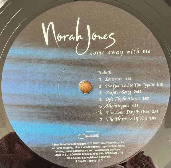 Norah Jones - Come Away With Me (LP, Album, RE, 20t)