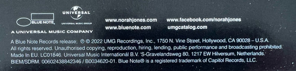 Norah Jones - Come Away With Me (LP, Album, RE, 20t)