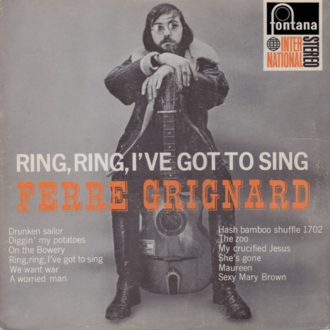 Ferre Grignard - Ring, Ring, I've Got To Sing (LP, Album, RE)