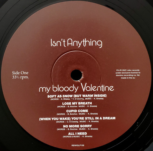 My Bloody Valentine - Isn't Anything (LP, Album, Dlx, RE, Gat)