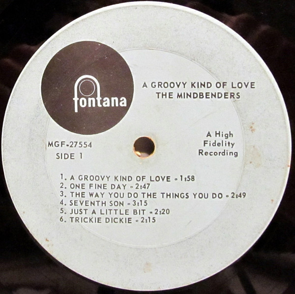 The Mindbenders - A Groovy Kind Of Love (LP, Album, Mono, RE)