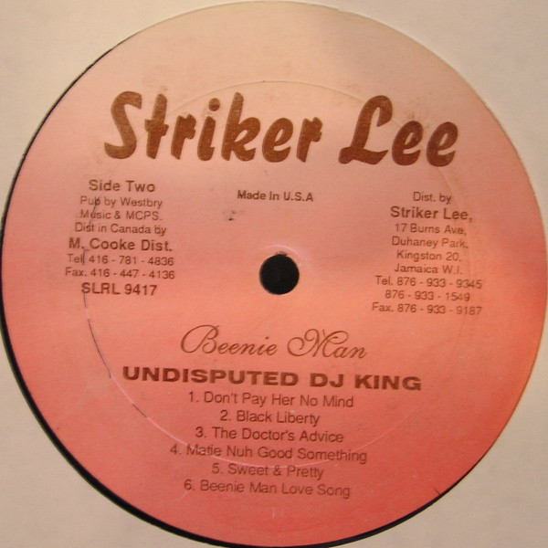 Beenie Man - Big (LP, Comp)