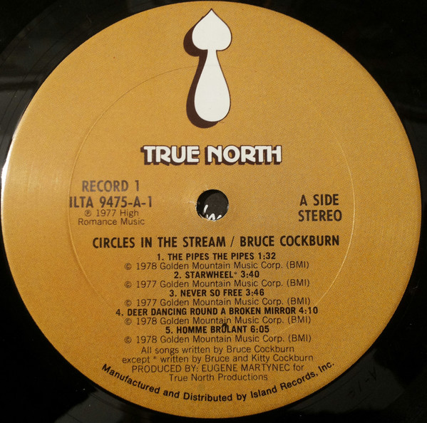 Bruce Cockburn - Circles In The Stream (2xLP, Album, Pit)