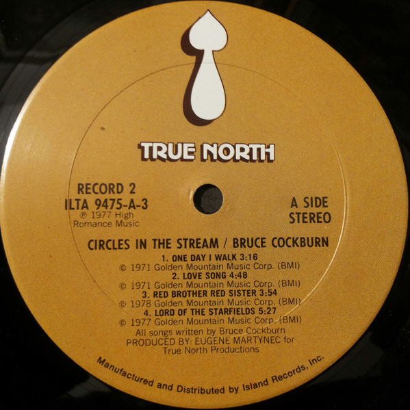Bruce Cockburn - Circles In The Stream (2xLP, Album, Pit)