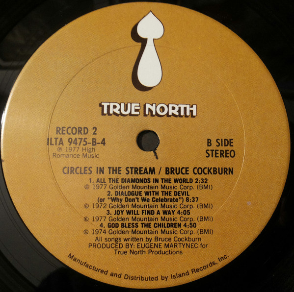 Bruce Cockburn - Circles In The Stream (2xLP, Album, Pit)
