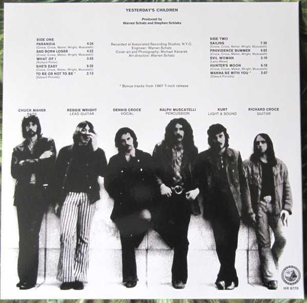 Yesterday's Children (2) - Yesterday's Children (LP, Album, RE)