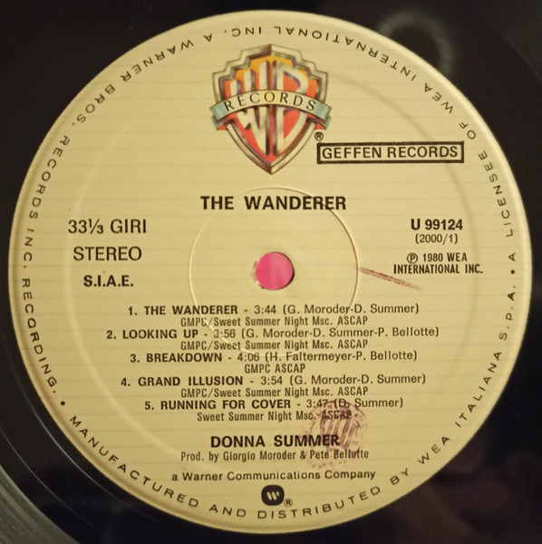 Donna Summer - The Wanderer (LP, Album)