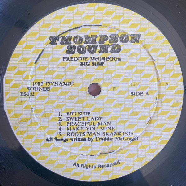 Freddie McGregor - Big Ship (LP, Album, RP)