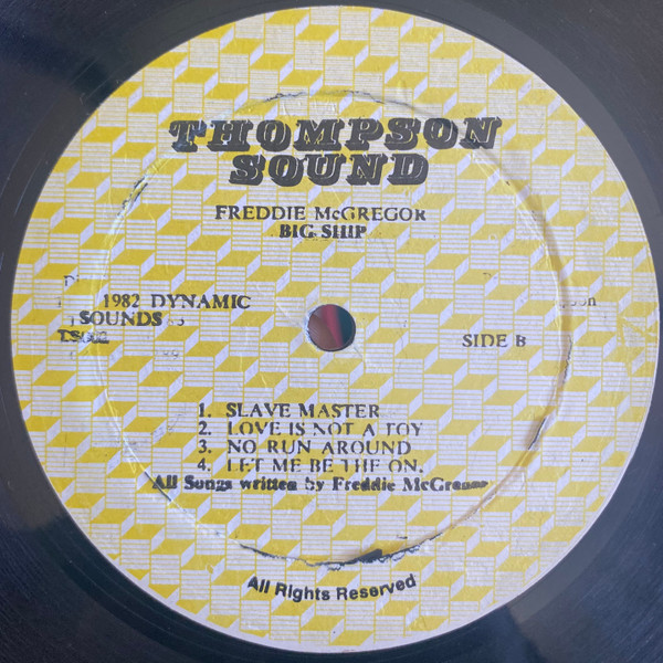 Freddie McGregor - Big Ship (LP, Album, RP)