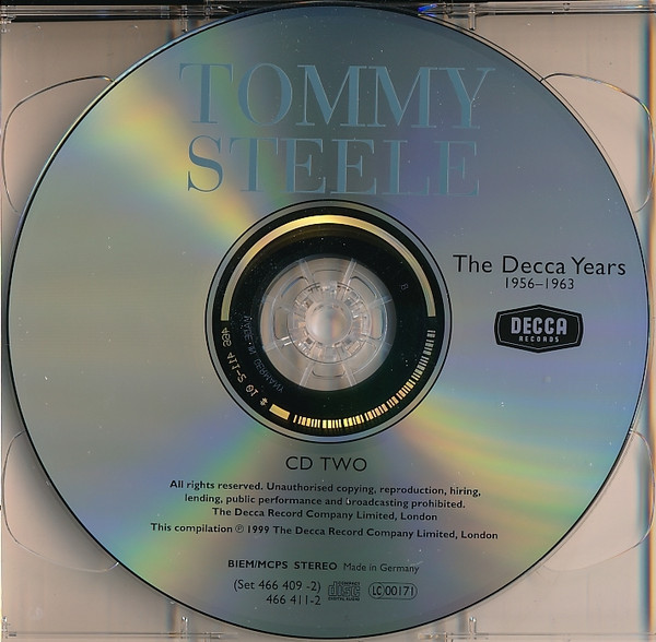 Tommy Steele - The Decca Years 1956-1963 (2xCD, Comp, RM)