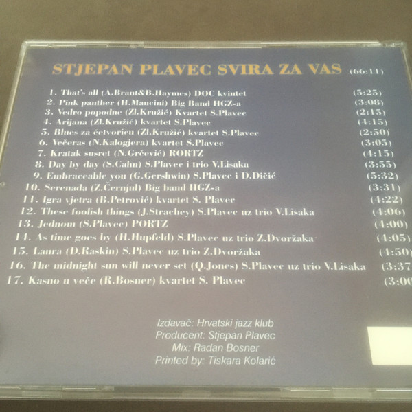 Stjepan Plavec - Svira Za Vas (CD)