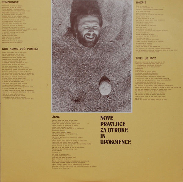 Andrej Šifrer - Nove Pravljice Za Otroke In Upokojence (LP, Album)