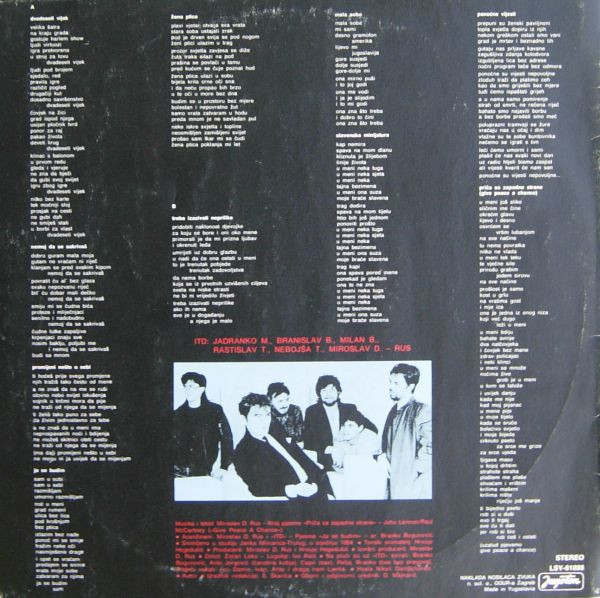 ITD Band - 20. Vijek (LP, Album)