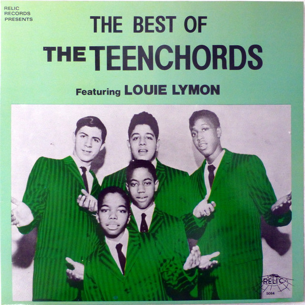 The Teenchords Featuring Louie Lymon - The Best Of (LP, Comp, Bla)