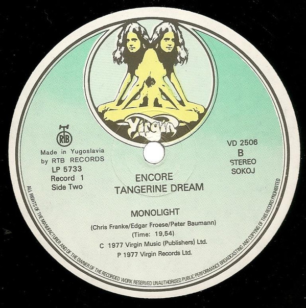 Tangerine Dream - Encore (2xLP, Album, Cen)