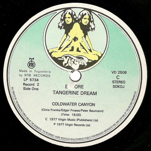 Tangerine Dream - Encore (2xLP, Album, Cen)