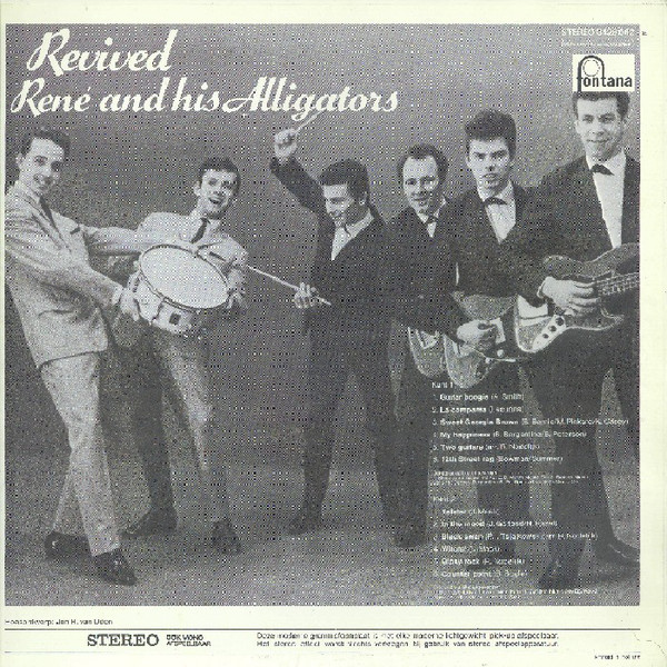 René And His Alligators - Revived (LP, Comp, RE)