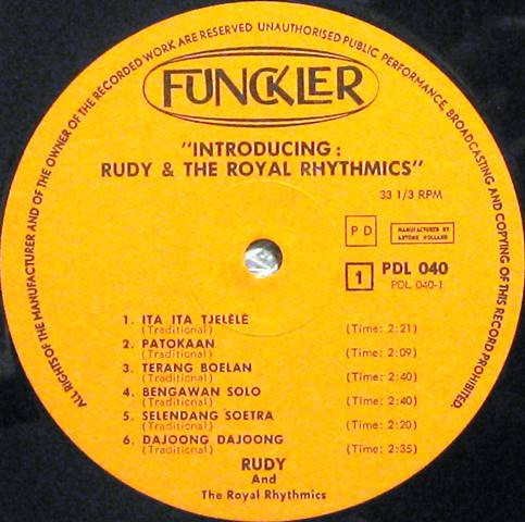 Rudy & The Royal Rhythmics - Introducing (LP)