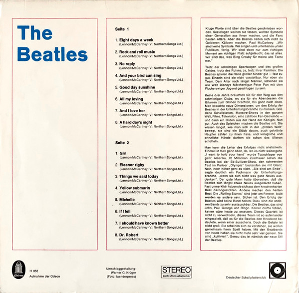 The Beatles - The Beatles (LP, Comp, Club)