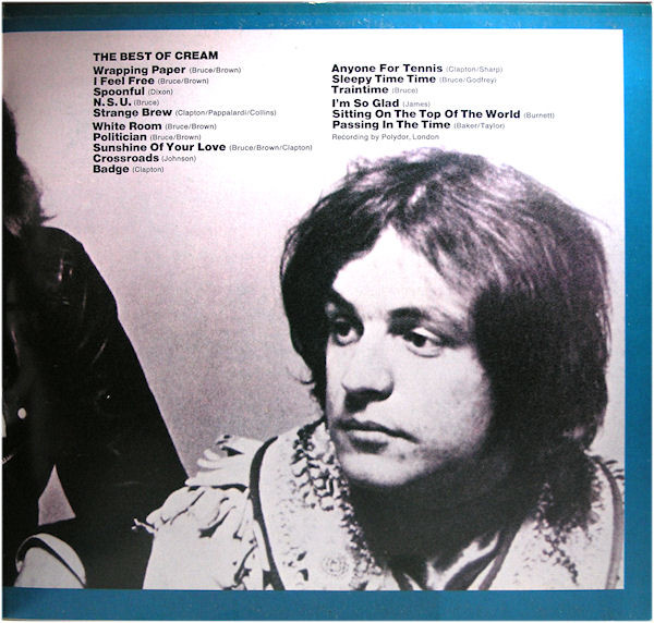 Cream (2) - The Best Of Cream (2xLP, Comp)
