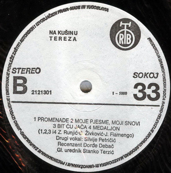 Tereza* - Na Kušinu (LP, Album)