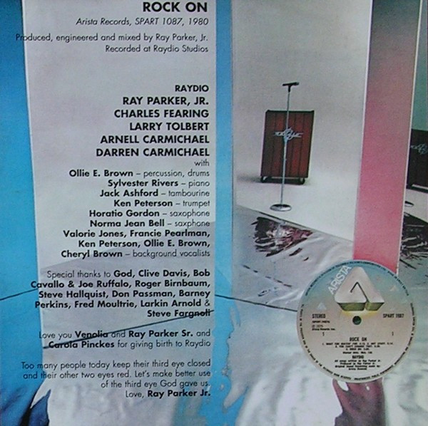 Raydio - Raydio + Rock On (CD, Comp, RM)