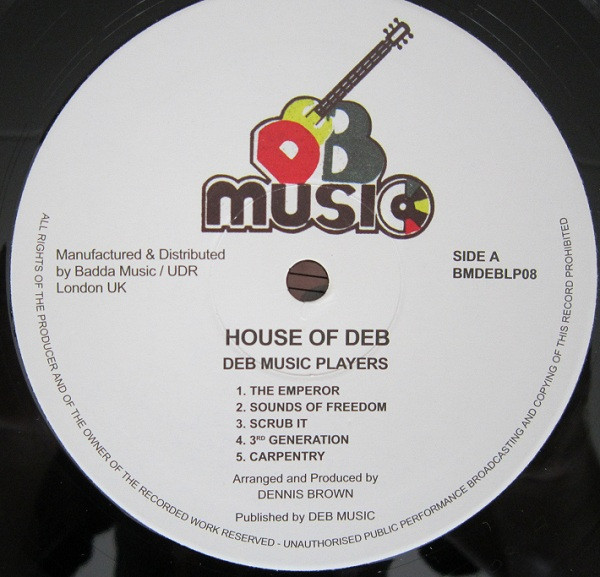 DEB Music Players* - House Of Deb (LP, RE)