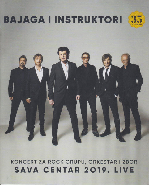 Bajaga I Instruktori - Koncert Za Rock Grupu, Orkestar I Zbor - Sava Centar 2019. Live (35 Godina) (Blu-ray, Album)