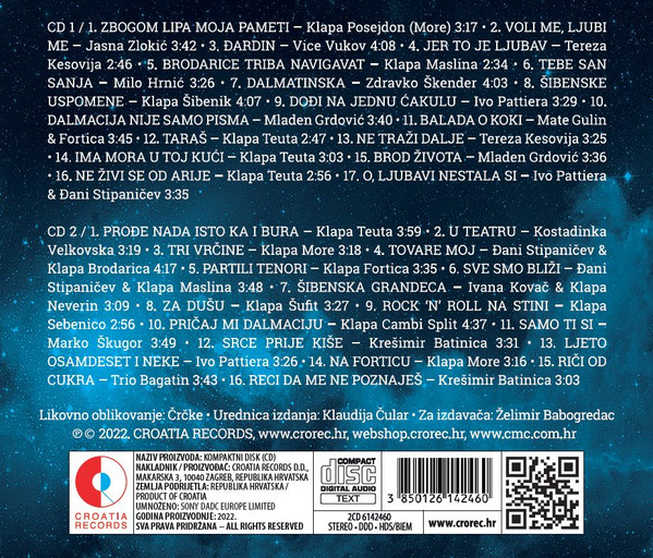Various - DuÅ¡an Å arac - Sve moje Å¡ibenske Å¡ansone (2xCD, Comp)