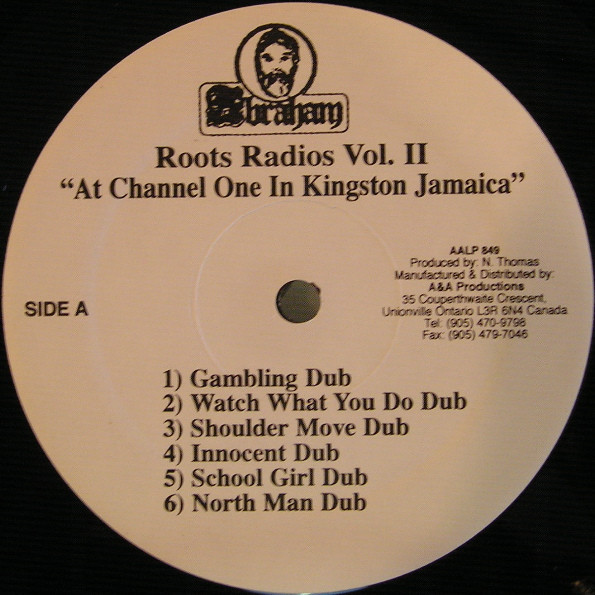 Roots Radics* - Live At Channel One In Kingston, Jamaica Vol. 2 (LP, Album)