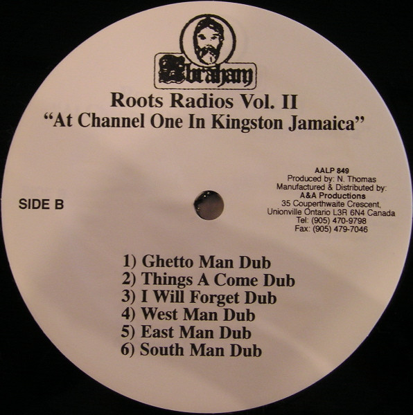 Roots Radics* - Live At Channel One In Kingston, Jamaica Vol. 2 (LP, Album)