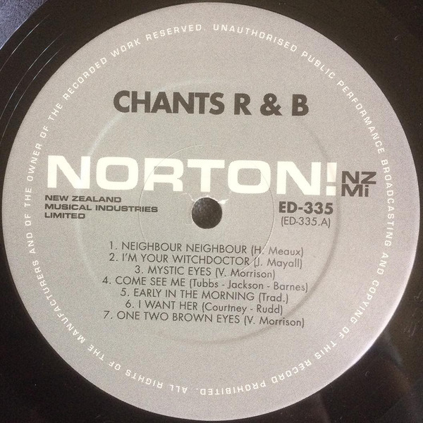 Chants R&B - Chants R&B (LP, Mono, Unofficial)