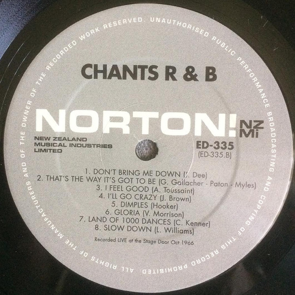 Chants R&B - Chants R&B (LP, Mono, Unofficial)