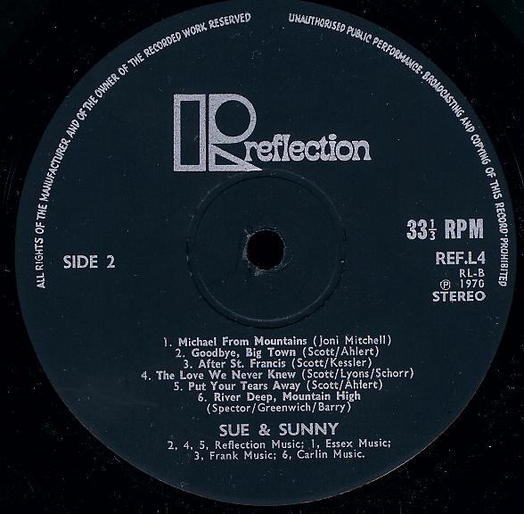 Sue & Sunny - Sue & Sunny (LP)