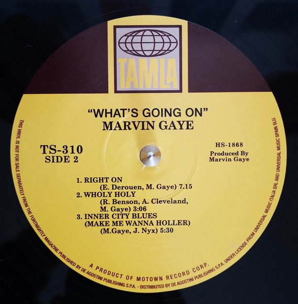 Marvin Gaye - What's Going On (LP, Album, RE, Gat)