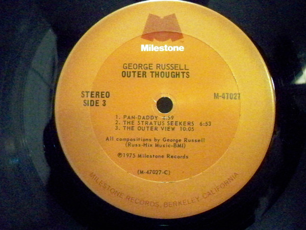 George Russell - Outer Thoughts (2xLP, Comp, RM)