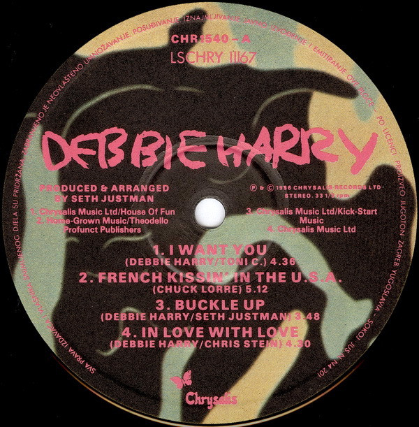 Debbie Harry* - Rockbird (LP, Album)