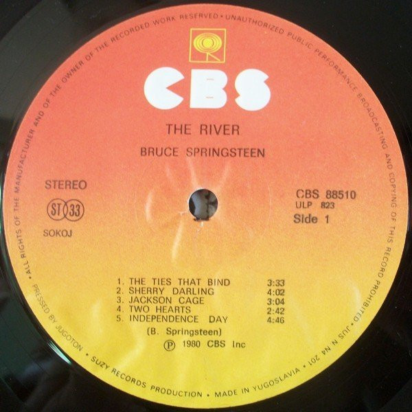 Bruce Springsteen - The River (2xLP, Album)