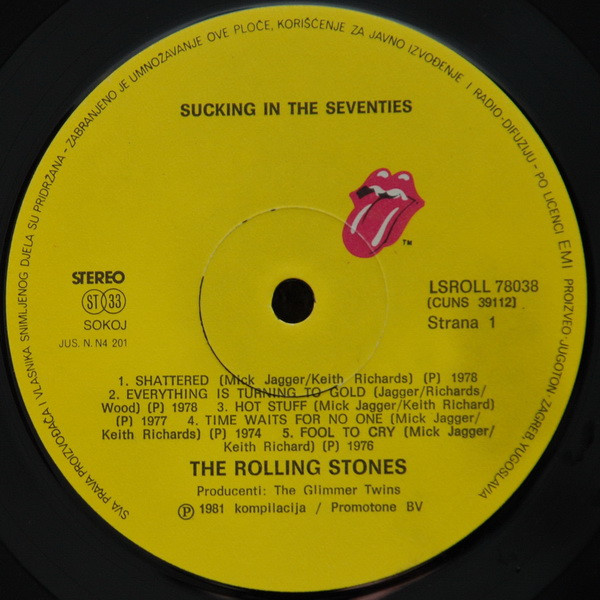 The Rolling Stones - Sucking In The Seventies (LP, Comp)