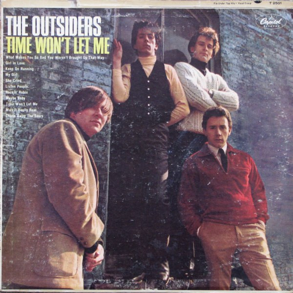 The Outsiders (4) - Time Won't Let Me (LP, Album, Mono, Jac)