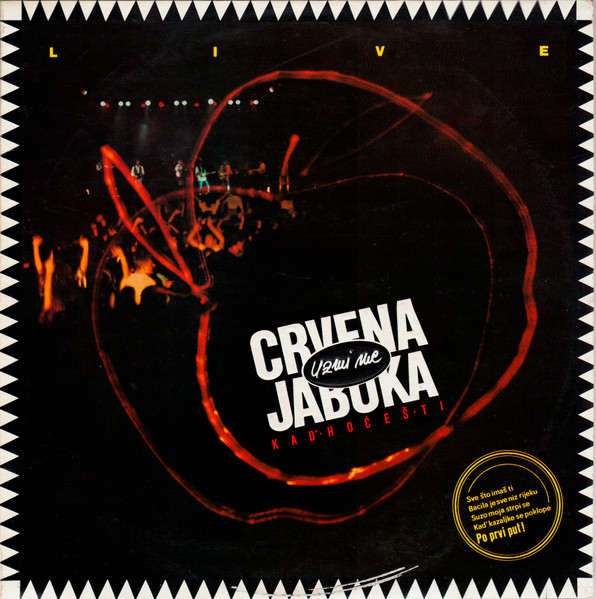 Crvena Jabuka - Uzmi Me (Kad Hoćeš Ti) Live (2xLP, Album, Gat)