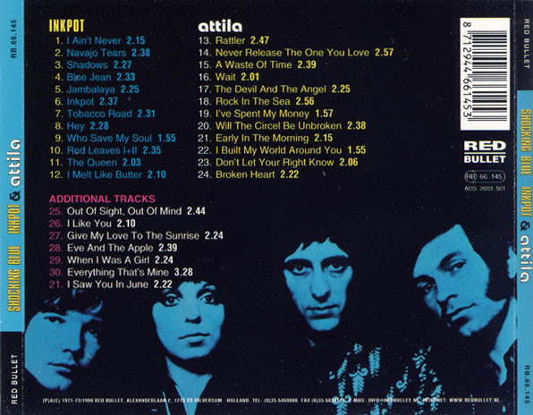 Shocking Blue - Inkpot & Attila (CD, Comp, RE)