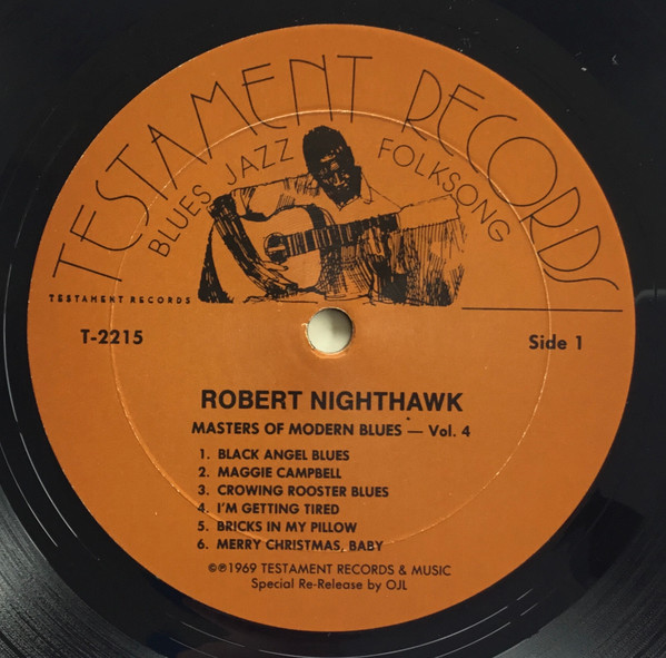 Robert Nighthawk With Johnny Young (3), John Wrencher* - Houston Stackhouse With Robert Nighthawk, Peck Curtis* - Masters Of Modern Blues Volume 4 (LP, Comp, Mono, RE, RP)