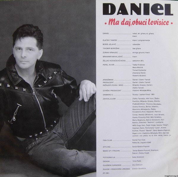 Daniel (8) - Ma Daj, Obuci Levisice (LP, Album)