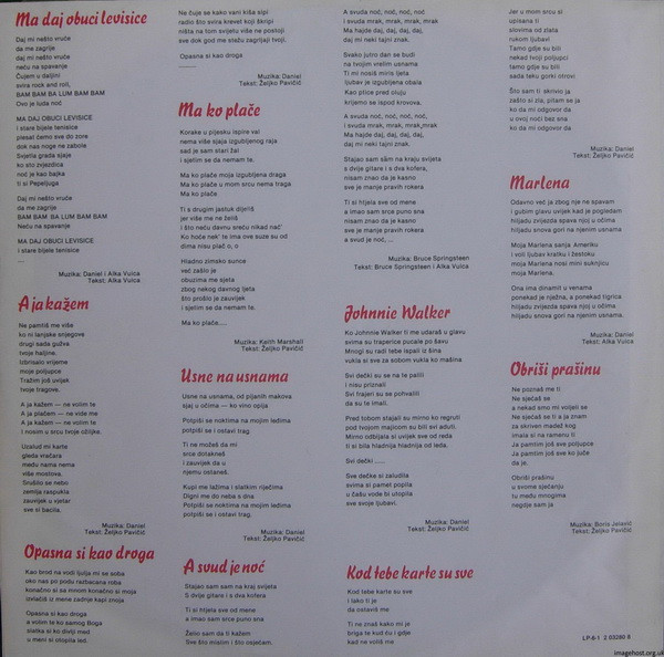 Daniel (8) - Ma Daj, Obuci Levisice (LP, Album)