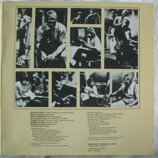 Howlin' Wolf - London Sessions (LP, Album, RE, Gat)