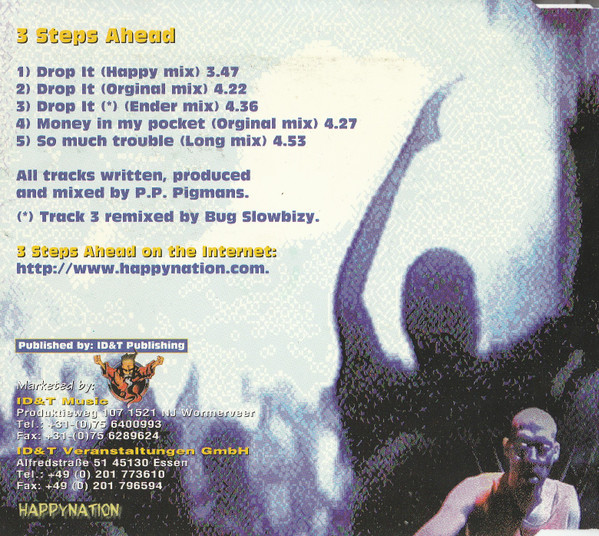 3 Steps Ahead - Drop It (CD, Maxi)