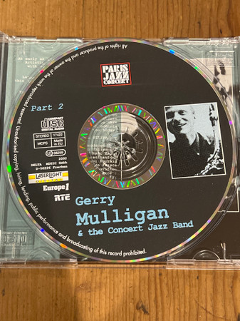 Gerry Mulligan & The Concert Jazz Band - Olympia - Nov. 19th, 1960 - Part 2 (CD, Album, RE)