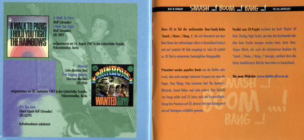 The Rainbows - My Baby Baby Balla Balla (CD, Comp, RE)