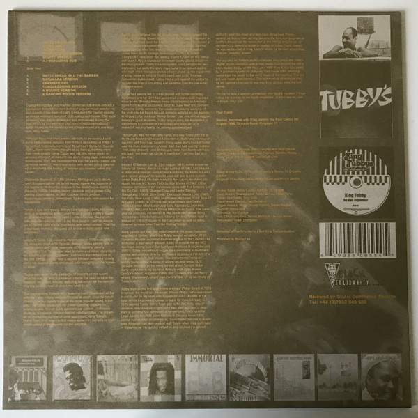King Tubby - The Dub Organiser (LP, Album)